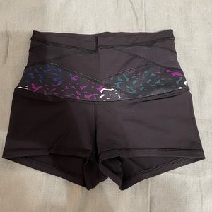 Lululemon high rise shorts